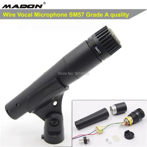 Free shipping, Grade A quality SM57 vocal wire microphone-in ...