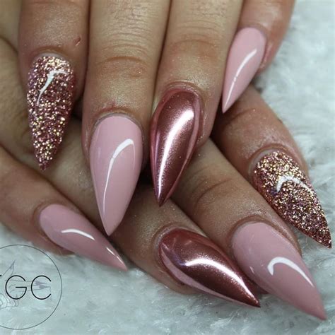 Shop At On Instagram Repost Yougot Clawed Nude And Rose Gold Claws