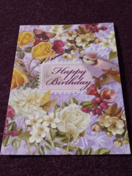 Free: Happy Birthday Card - Flowers - Birthday - Listia.com Auctions ...