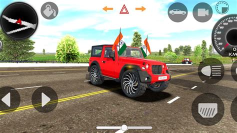 Thar High Speed Driving Dollarsong Indian Car Simulator D