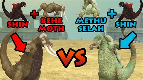 Shin Behemoth Vs Shin Methuselah Hybrid Titan Arena S3E1 SPORE