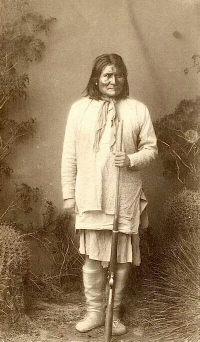 Geronimo Chiricahua Apache 1887 Arizona Photo By Frank A Randall