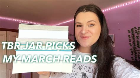 Tbr Jar Prompts Picks My March Reads Youtube