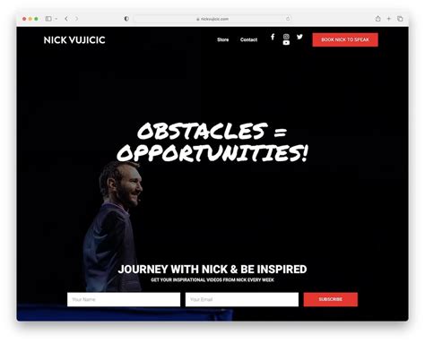 Best Public Speaker Websites Examples Colorlib