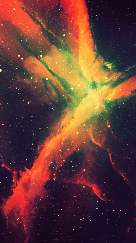 1080x1920 Nebula Galaxy Space Art 4k Iphone 7,6s,6 Plus, Pixel xl ,One ...