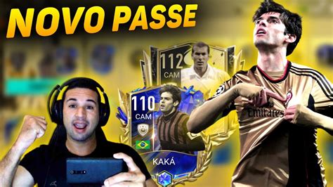 CHEGOU O NOVO PASSE ESTRELA KAKÁ ICON TOTY NOVOS ICON PRIME NO FIFA