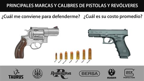 Pistolas Y Rev Lveres Principales Marcas Calibres Y Su Precio En