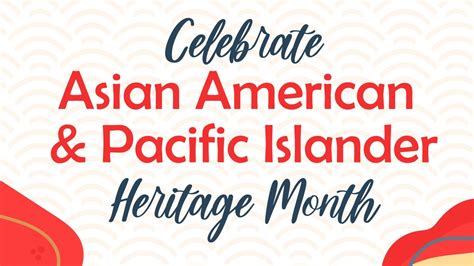 Asian American And Pacific Islander Heritage Month J W Hoban