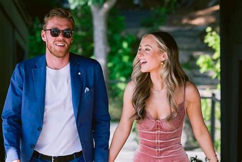 Connor McDavid's fiancée Lauren Kyle shares engagement photos