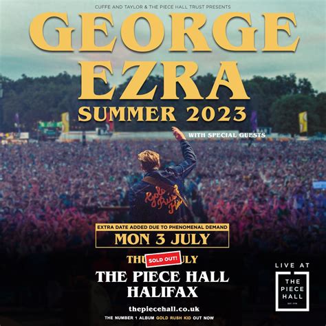 George E Z R A On Twitter George Will Be Playing The 3Olympia Theatre