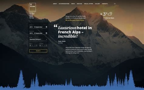 11 rooms Responsive Website Template - TemplateMonster