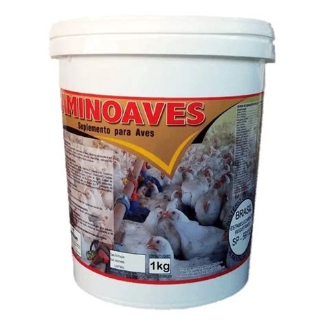 Aminoaves Agrocave Suplemento Mineral Aves Galinhas Poedeira Postura