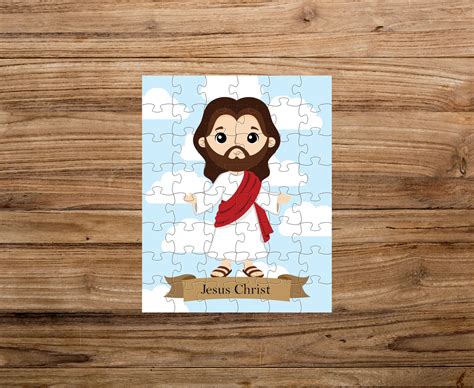 Rompecabezas De Jesucristo Rompecabezas De Piezas Jigsaw Etsy M Xico