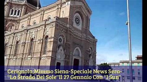 Speciale News Sera Con Mimmo Siena 25 1 2016 YouTube