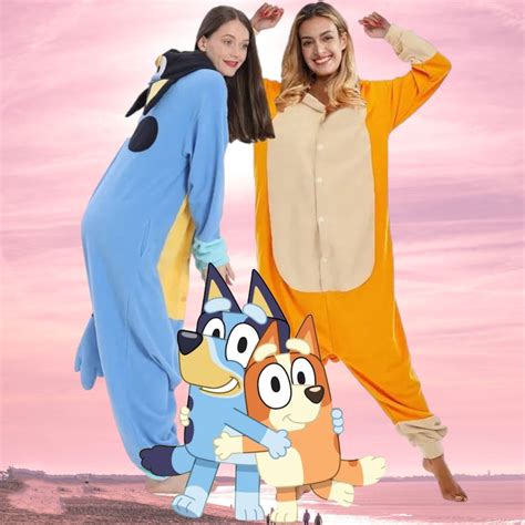 Bluey And Bingo Adult Kigurumi Cosplay Costume Christmas And Etsy Uk