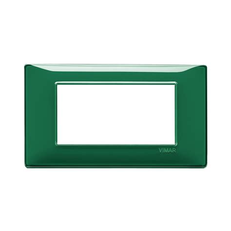 Placca Moduli Plana Vimar Verde Smeraldo Leroy Merlin