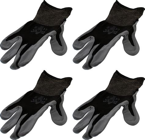 Pack Showa Atlas Bbk Atlas Nitrile Tough Gloves Large Gloves