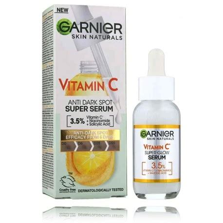 Garnier Skin Naturals Vitamin C balinošs sejas serums ar C vitamīnu