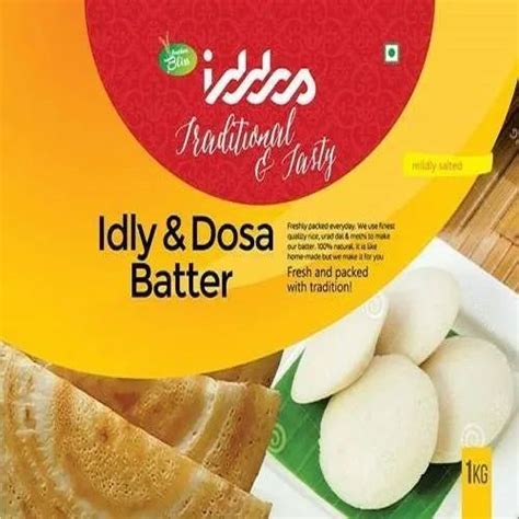 Printed Glossy Idly Dosa Batter Packaging Pouch Zipper Slider At Rs