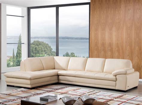 Modern Leather Sectional Sofa ML157 by Beverly Hills - MIG Furniture