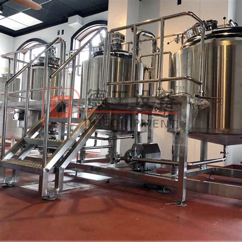 3000L Craft Beer Brewery Equipment Stailnless Steel Turnkey Industrial