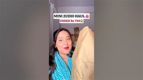 Mini Zudio Haul 🛍️ So Cheap 😱 Zudio Zudiohaul Haulvideo Haul