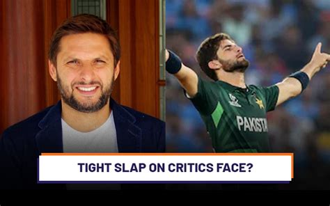 Watch Shahid Afridi Rubbishes Allegations Of Pushing For Shaheen Shah