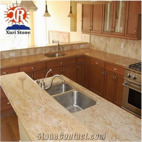 Kashmir Gold Granite Countertop Kitchen From China