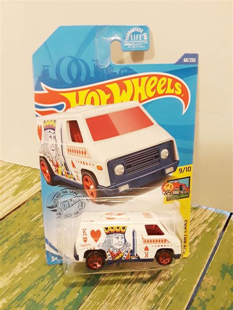 Hot Wheels Super Van HW Art Cars King Of Hearts Etsy