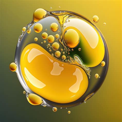 Premium Photo Generative Ai Technology Abstract Water Drop Background