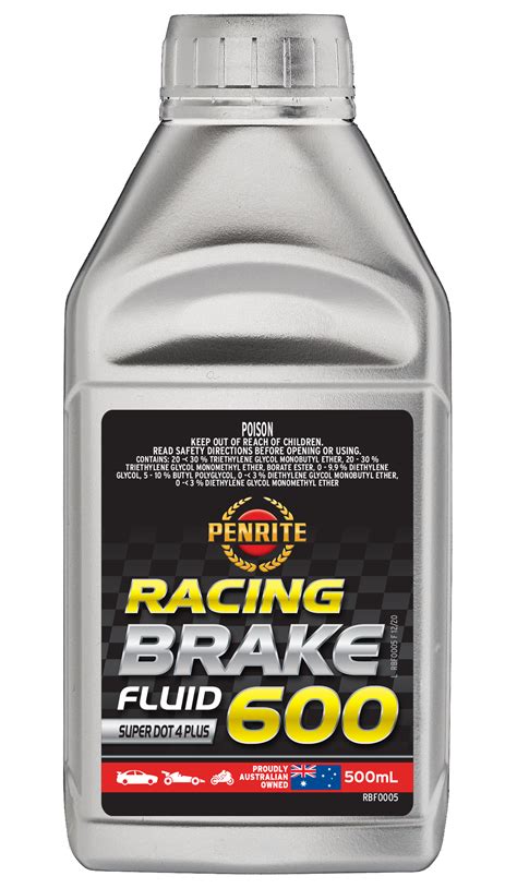 RACING BRAKE FLUID 600 Penrite Oil