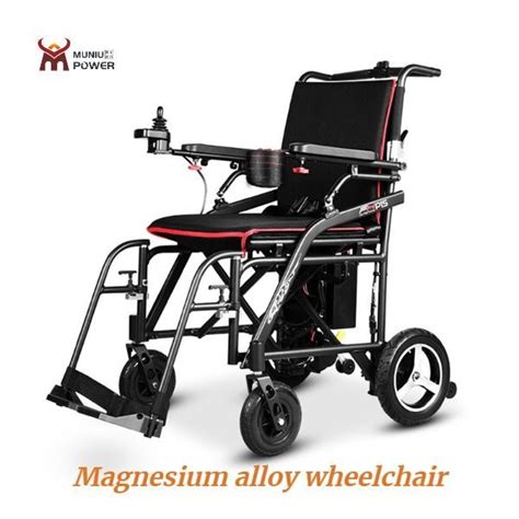 Magnesium Alloy Electric Wheelchair Only Kg Rehabilitation Therapy