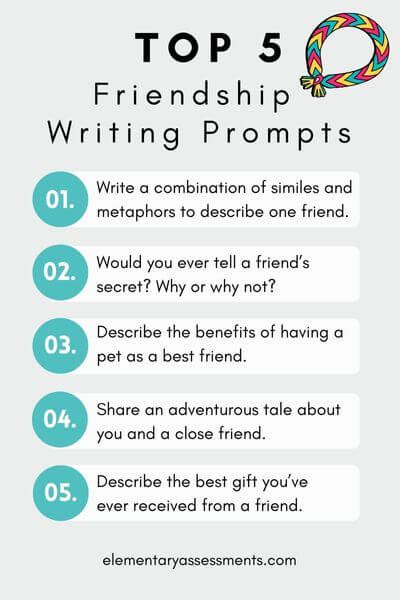 Best Friend Writing Prompts