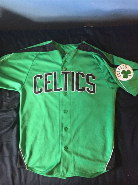 Majestic Kevin Garnett Celtics Baseball Jersey | Grailed