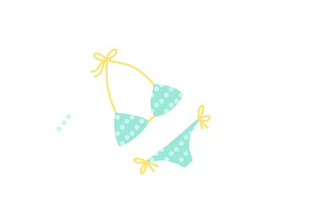 Summer Beach Bikini Vector Graphic By Goodcicadaid Creative Fabrica
