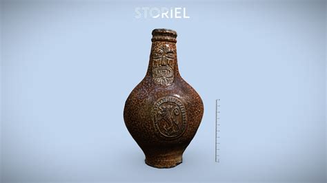 Jwg Bellarmine / Bellarmine jug - Download Free 3D model by Storiel ...