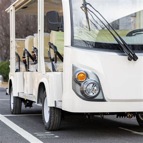 14 Passengers Electric Sightseeing Bus Golf Electric Sightseeing Car