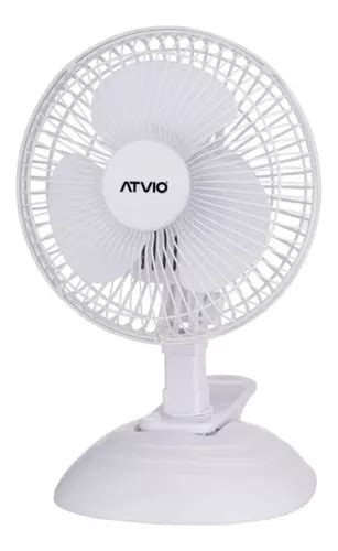 Ventilador De Escritorio Atvio 2 En 1 30cm Alto Meses Sin Intereses