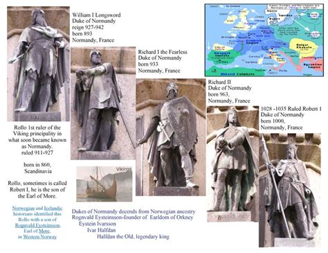 860 Rollo And Descendants 1035 Genealogy History Rollo Vikings