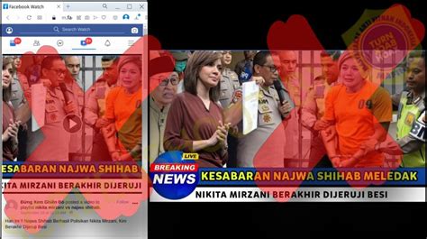 Cek Fakta Benarkah Najwa Shihab Berhasil Polisikan Nikita Mirzani