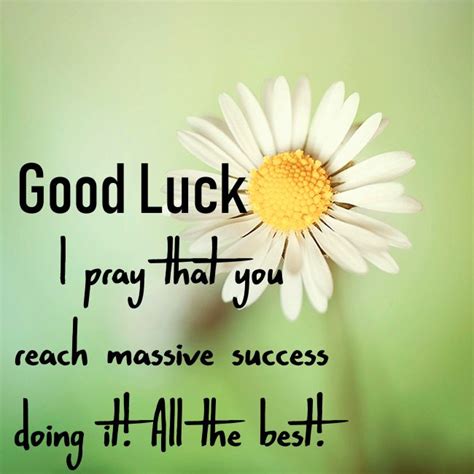 good luck message quotes