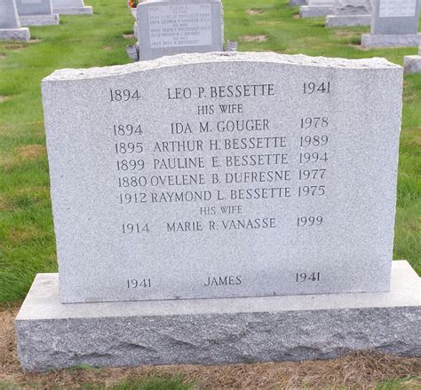 Marie Rose Vanasse Bessette Find A Grave Memorial