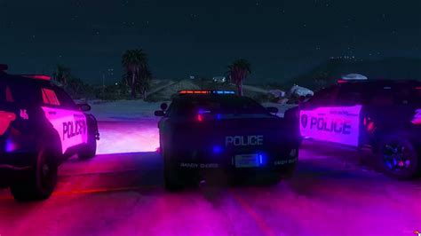 Non Els Sandy Shores Police Dept Mimi Pack Youtube