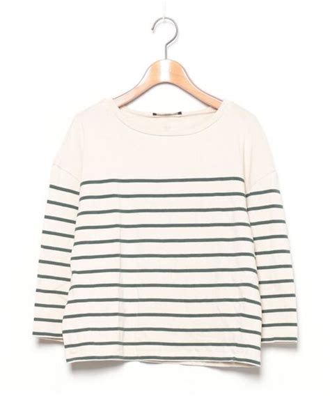 【ブランド古着】ボーダー柄7分袖カットソー（tシャツカットソー）｜weekend Max Mara（ウイークエンドマックスマーラ）の