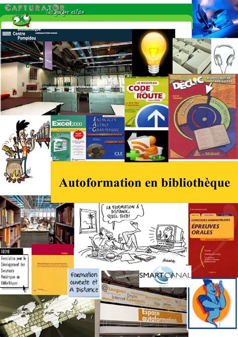 Calaméo L autoformation en bibliothèque