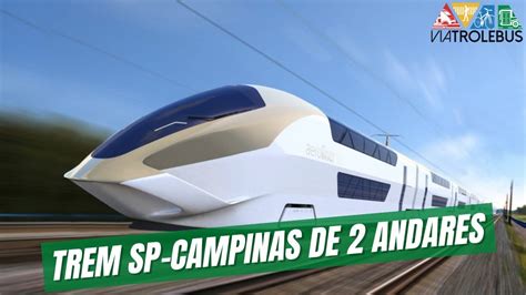 TREM INTERCIDADES ENTRE SP E CAMPINAS SERÁ DE DOIS ANDARES DIZ SITE