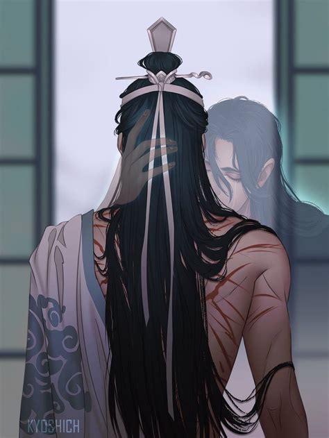 Lan Zhans Untamed Lan Zhan X Wei Wuxian In Anime Chibi Anime