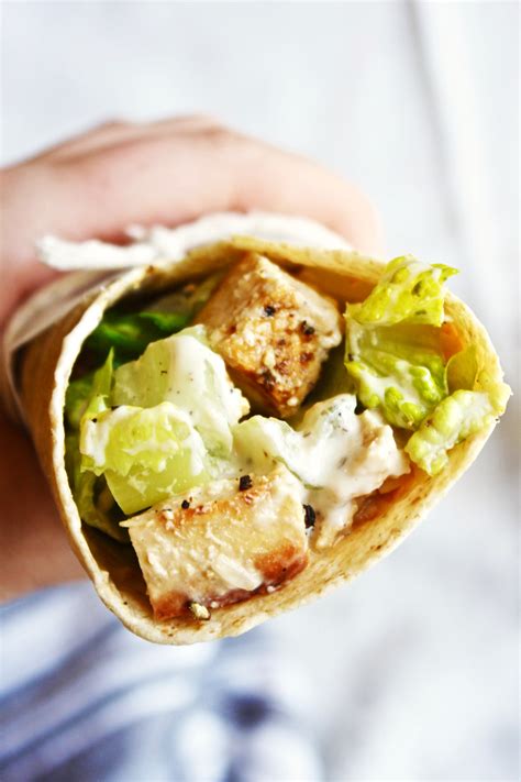 Grilled Chicken Caesar Wrap Recipe