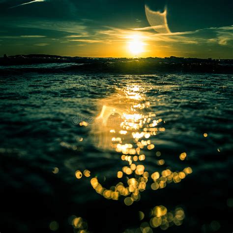 Ondas Ensolaradas Bonitas Na Praia Foto De Stock Imagem De Relaxar