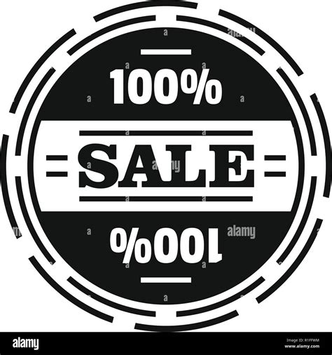 Sale logo. Simple illustration of sale vector logo for web Stock Vector ...